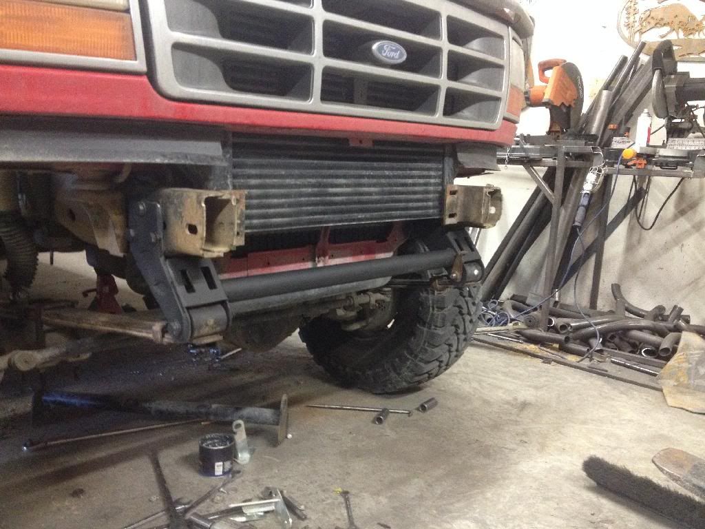 9297 OBS Ford F350 Super Duty Leaf Spring Conversion