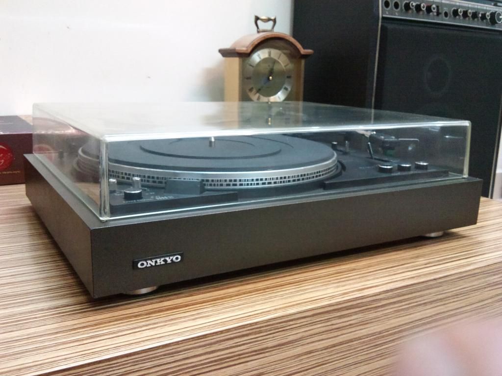 Mâm đĩa than , kim , máng ...Đồng hồ treo tường , để bàn  Japan   Vintage...Độc Đẹp c - 15