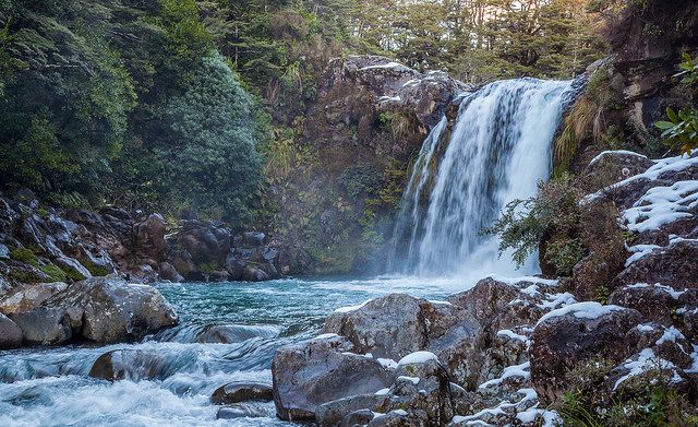 Waterfalls in Tongariro National Park