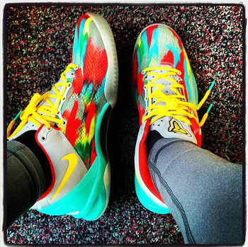 > Lady Mamba Skylar Diggins Shows Off Her Kobe 8's "Venice Beach" - Photo posted in Kicks @ BX  (Sneakers & Clothing) | Sign in and leave a comment below!