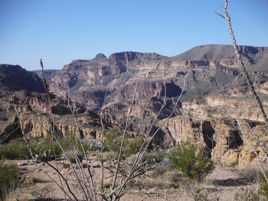 Tortilla Flats Near Superstition Mountain XT225+250 Rider's Group