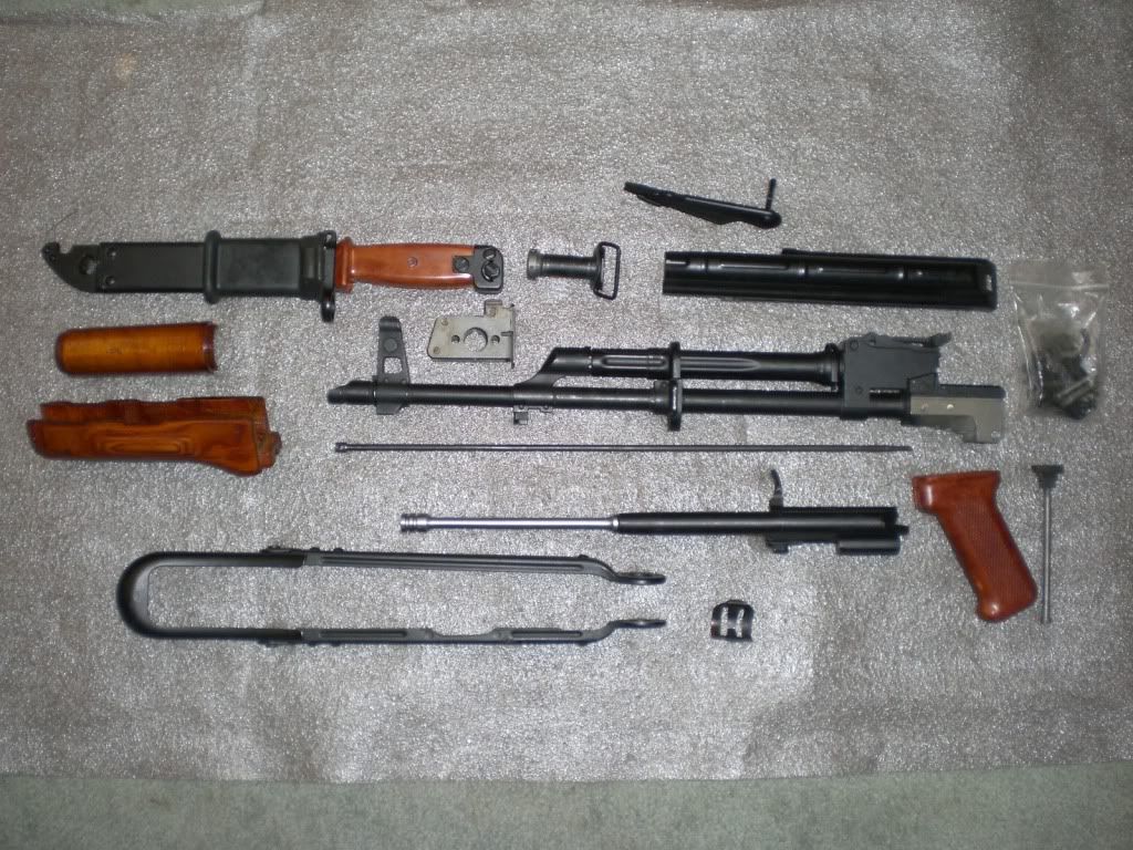 WTS Polish Underfolder kit + extras SPF AK Rifles