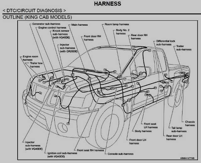 2006 Nissan frontier engine diagram #2