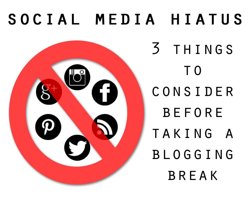 Should you Take a Social Media Hiatus?  Discussion at Stitcherie | The Blog