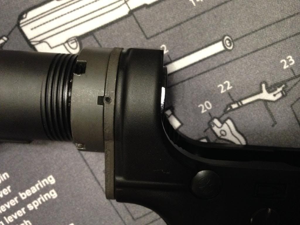 Square punch for staking AR castle nut Page 2