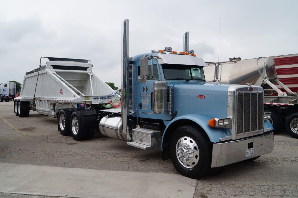 Three trucks for 3 Way Trucking of Boyd, TX: