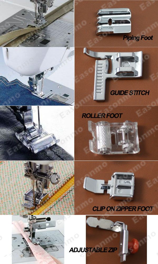 New Domestic Sewing Machine Feet Foot Presser For Brother NewHome