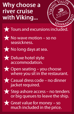 Why river cruise with Viking