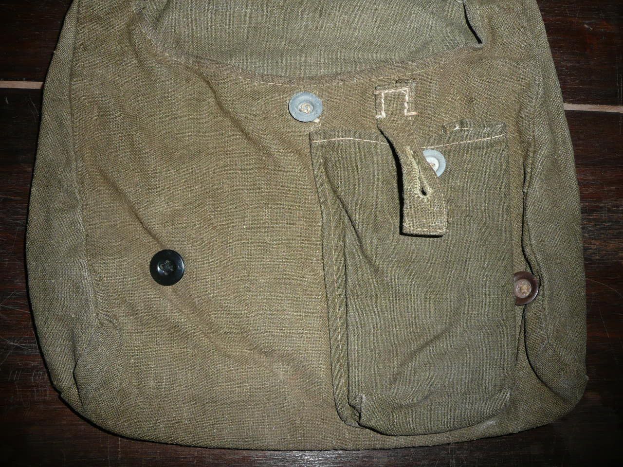 ** late war bread bag or...? ** Militaria Forums