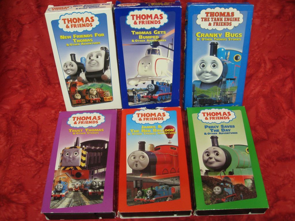 Lot 22 Vhs Video Tapes Thomas & Friends Tank Engine Train 1 Dvd Photos 