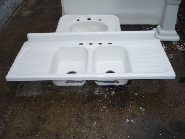 Second thoughts about my sink--vintage 40s kohler drainboard ...