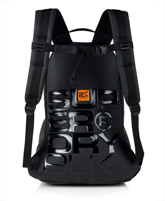 SUPERDRY SUPER BLACK Backpack Laptop Bag NEW Black eBay