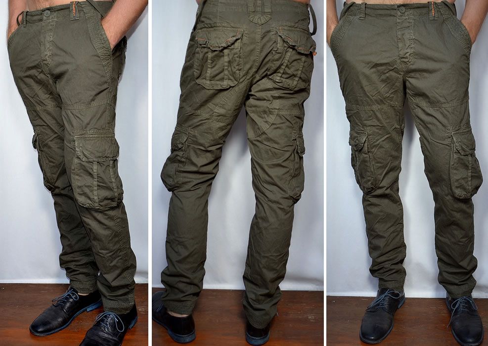 superdry hurricane mens cargo pants