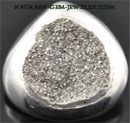 Natural Window Drusy and Druzy Agate Cabochan Gemstones For Jewelry, Platinum Dream Available in Titanium Coated Colors with Shiny Like Crystal Sugar Grains.