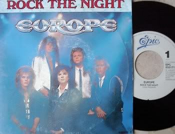 Europe - Rock The Night / Seven Doors Hotel Record