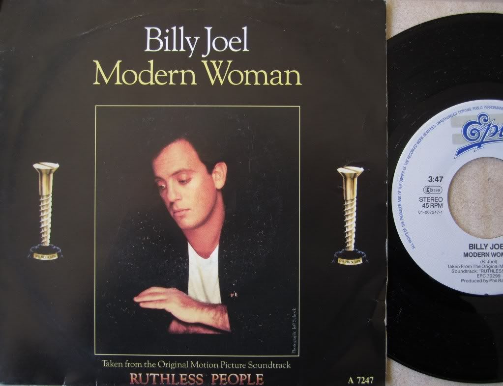 Billy Joel - Modern Woman / Sleeping With The Television On