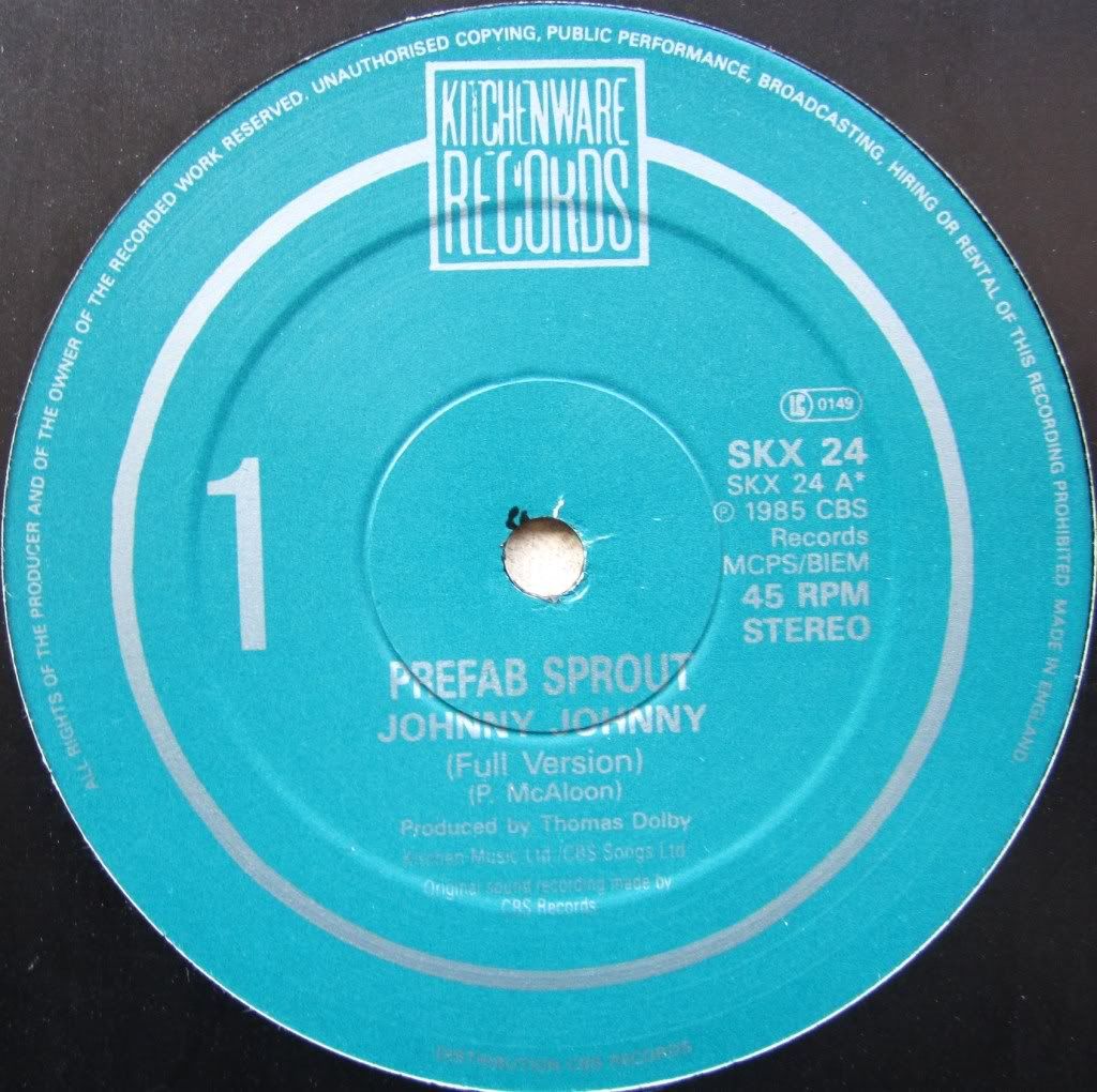 Prefab Sprout - Johnny Johnny (ep)