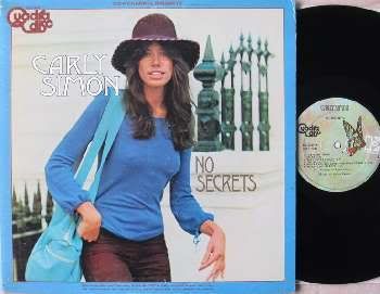 Carly Simon No Secrets Records, Vinyl And Cds - Hard To Find And Out-of 