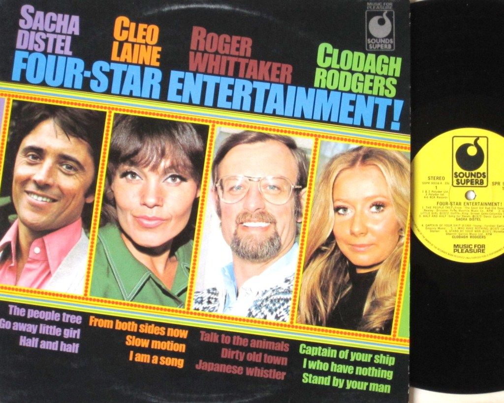 Sacha Distel/Rodgers/Laine/Whittaker - Four-star Entertainment