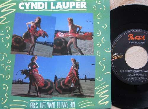 Girls Just Want To Have Fun / Right Track Wrong Train - Cyndi Lauper