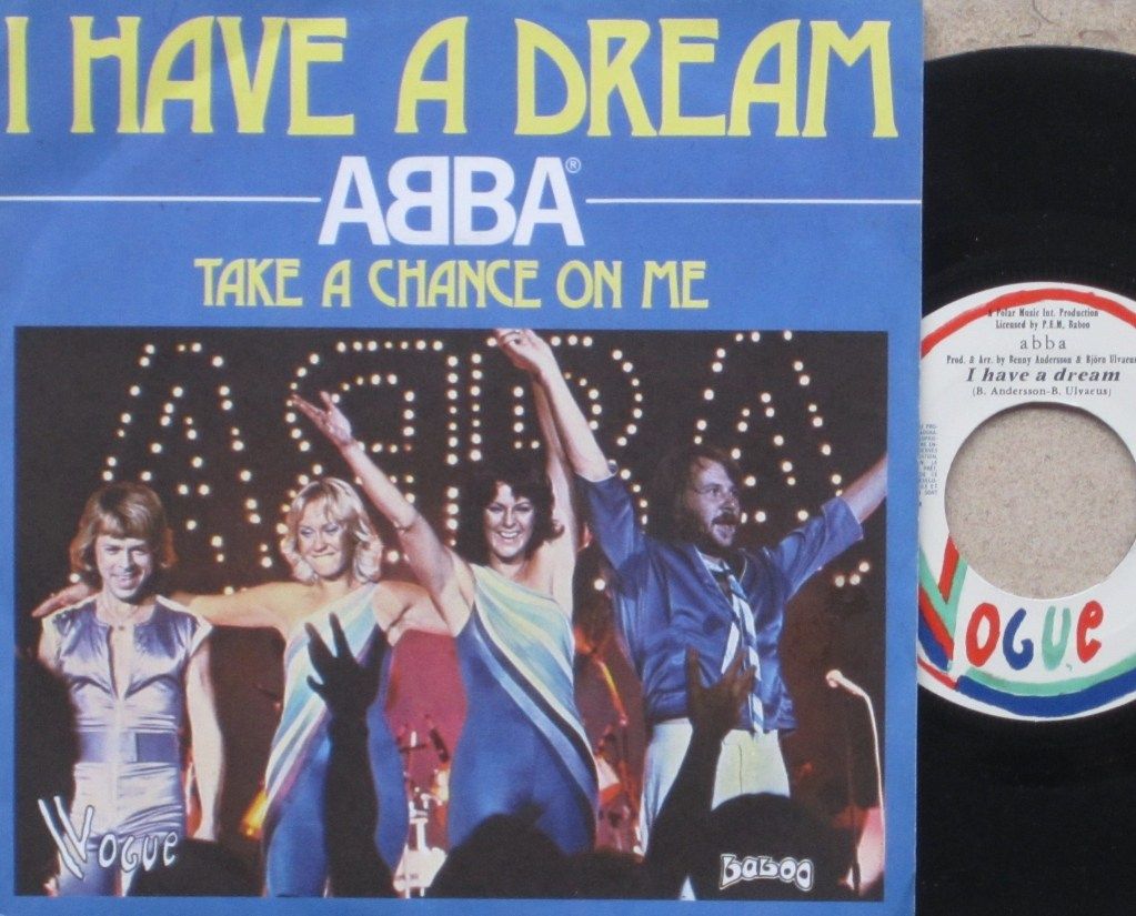 Abba - I Have A Dream / Take A Chance On Me Record