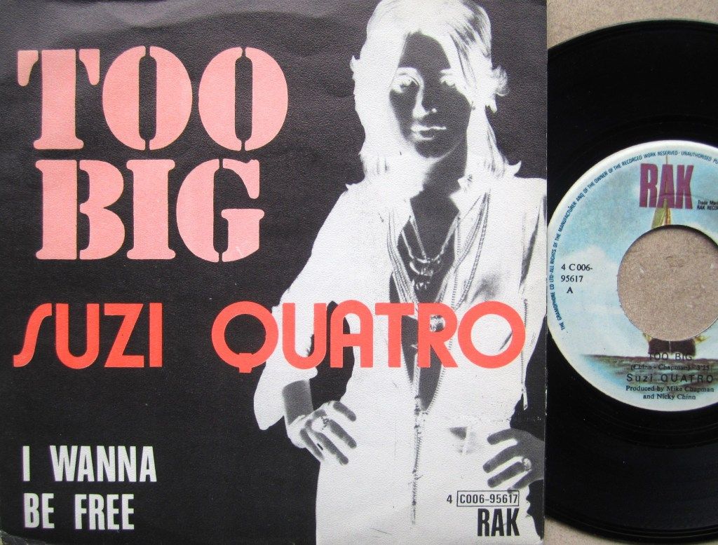Too Big / I Wanna Be Free - Suzi Quatro