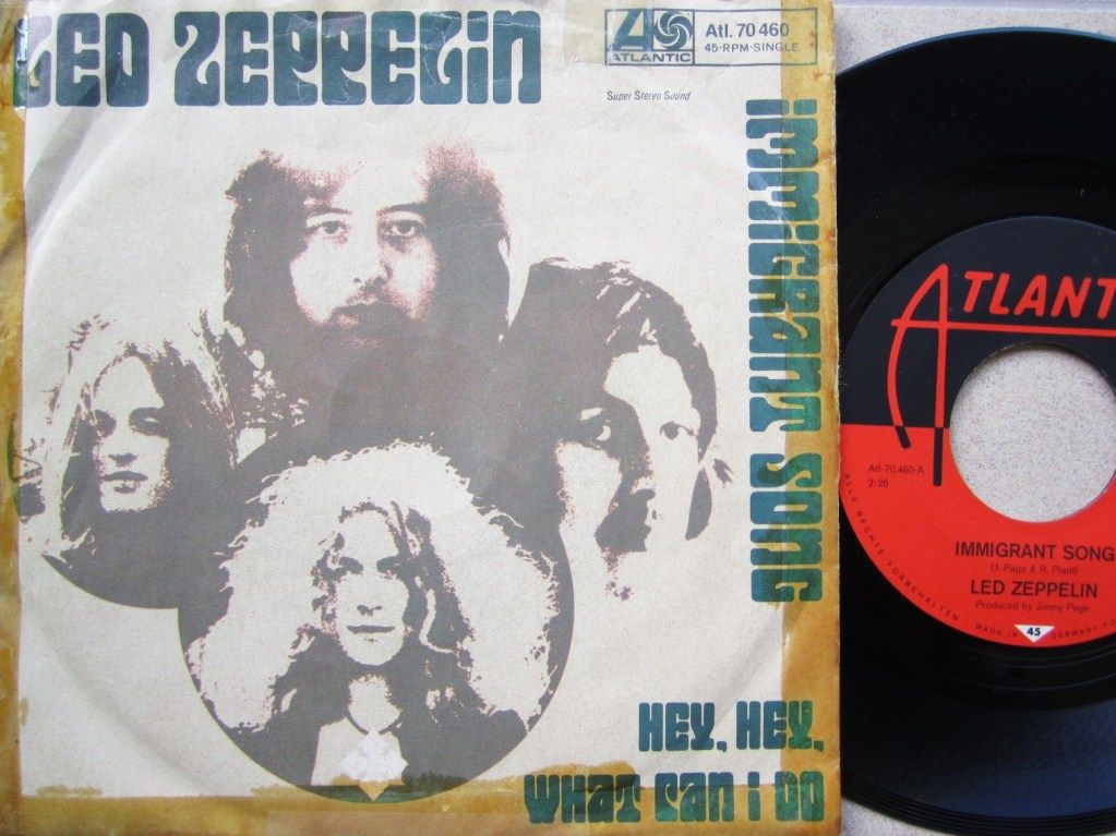 Led Zeppelin - Immigrant Song LP