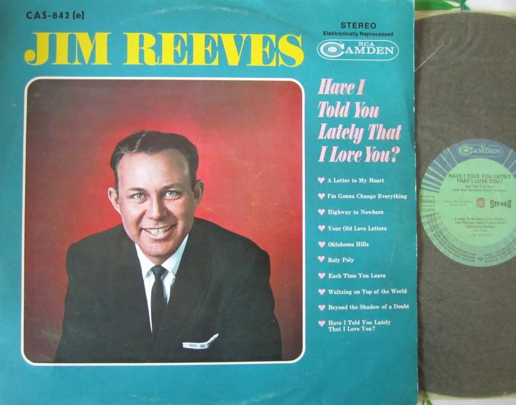 Jim Reeves Have I Told You Lately That I Love You Records, LPs, Vinyl ...