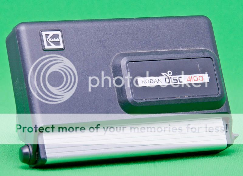Used Kodak K4100 Disc Camera takes Fuji ISC HR Film  