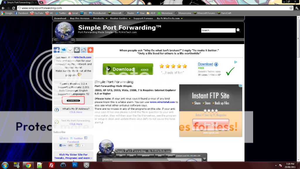 free port forwarding tools for windows pro