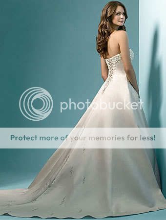  Bridal Crystal Wedding Dress Prom Gown Size 6 8 10 12 14 