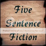Five Sentence Fiction badge from Lillie McFerrin Writes