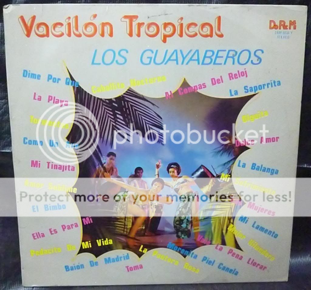 LOS GUAYABEROS VACILON TROPICAL   GUARACHAS   LP PERU w/AUDIO  