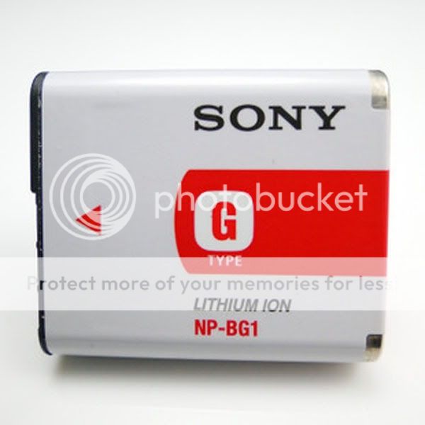 NP BG1 Battery For Sony DSC T100 T20 H3 H7 H10 W1170  