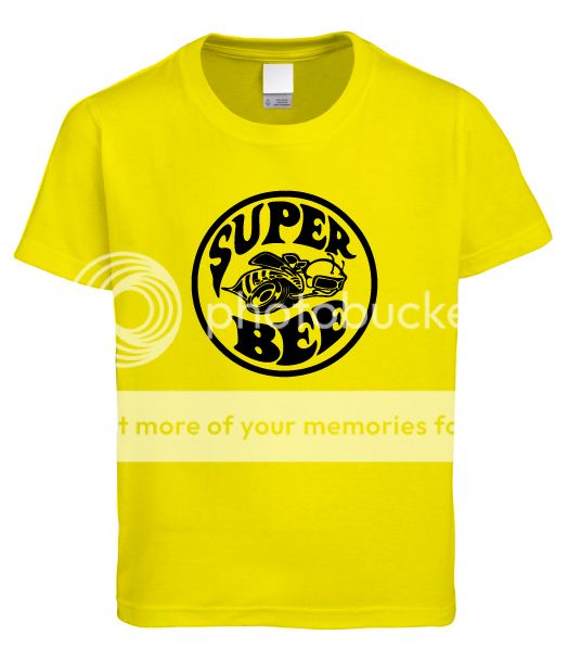 Super Bee T Shirt Dodge Coronet Mopar American Muscle Car Tshirt