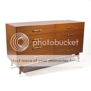Mid Century Rway Bedroom Set Dresser Dresser Bed Danish Wormley Eames 